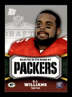 2011 Topps Rising Rookies D.J. Williams   #138  RC - Image 1 of 2