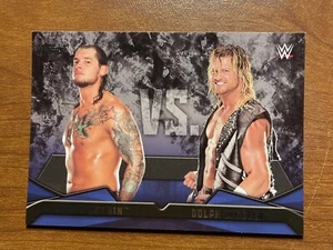 2016 Topps WWE Then Now Forever WWE Rivalries #15 Dolph Ziggler vs. Baron Corbin - Picture 1 of 6
