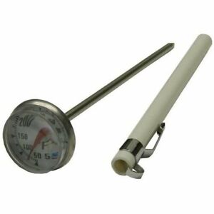 TEST THERMOMETER 50 TO 550 DEGREES F 1" DIAL FACE  NSF VERIFIED