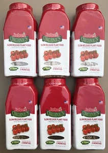 6x JOBE’S ORGANICS 1.2 Lbs Vegetable & Tomato Slow Release Plant Food W/BIOZOME - Picture 1 of 10