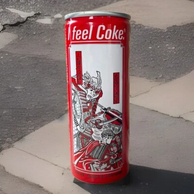Coca Cola Can Kawanakajima Battle Takeda Shingen Uesugi Kenshin Limited Edition  - Image 1 of 4