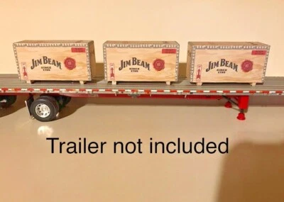 1/64 scale trailer load set of 3 TRUCK LOAD OF FUN  jim beam   ertl, dcp, semi - Image 1 of 3
