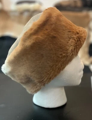 Sombrero cosaco de piel de canguro y alce forro de seda talla XXL piel de canguro real Foto 1 de 4