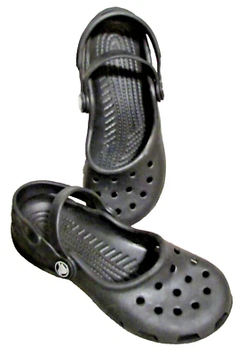 Crocs MaryJane's Niños Talla 6 Negro Unisex o Niños Niña Slip On Niños Foto 1 de 4