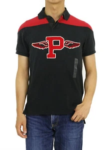 Polo Ralph Lauren Short Sleeve Custom Fit Polo Shirt w/ Winged "P" - Red/Black - Picture 1 of 5