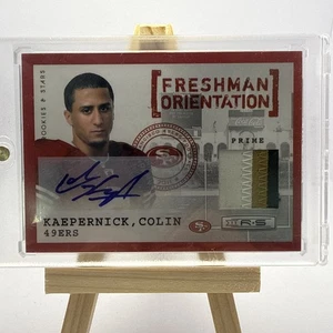 2011 R&S Freshman Orientation RPA Prime 10/10 Bookend Colin Kaepernick 49ers - Picture 1 of 6