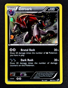 2013 Pokemon ZOROARK Legendary Treasures COSMOS HOLO Rare B&W Set Card 90/113 NM - Picture 1 of 6