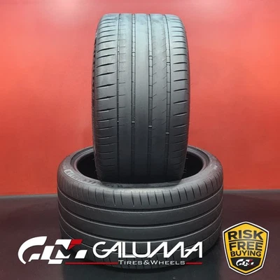 Juego de 2 neumáticos como nuevos Michelin Pilot Sport 4S ★ XL 315/30ZR22 315/30/22 #91289 Foto 1 de 4
