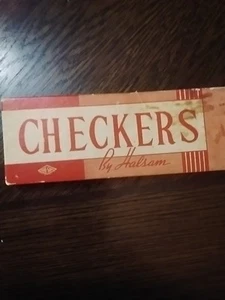 VINTAGE HA.SAM Checkers Black And Red Complete With Original Box. - Picture 1 of 2