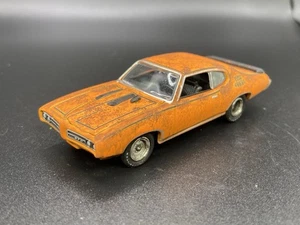 1969 Pontiac GTO Judge Rusty Weathered Barn Find 1/64 Diecast Custom Car M2 - Picture 1 of 13