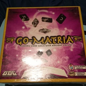 Go-Matria kabbalah numerology word tile game sealed 8+ family - Picture 1 of 2