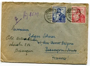 Auslandsbrief Exportmesse Hannover 104/105 1949 - Bild 1 von 1