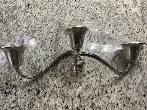 Gorham Sterling Silver Candelabra 3 Light Top Only Weighted ModelB1 11 Inches - Picture 1 of 6