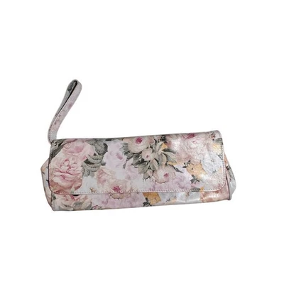 Maurizio Taiuti Women's Pink Floral Print Folding Clutch Handbag  - Image 1 of 4