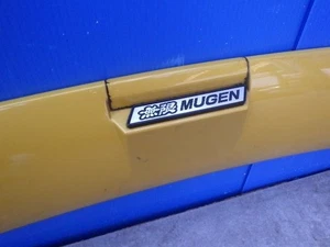 MUGEN Rear Spoiler Wing for Honda Fit GP1 GP2 GE6 GE8 OEM Yellow Pearl Y66P - Picture 1 of 8