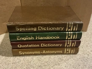 Vintage Set Of 4 Career Institute Instant Reference Books 1967-70 - Bild 1 von 4