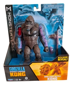 Monsterverse Godzilla vs Kong 6" Hong Kong Battle Kong Has Damaged Packaging - Picture 1 of 14