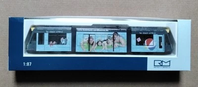 Strassenbahn Nordhausen  Combino Duo Standmodell H0/1:87 - Bild 1 von 4