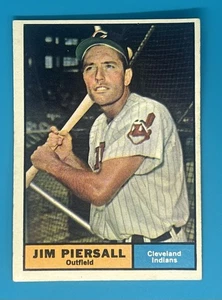 1961 Topps - #345 Jim Piersall Cleveland - Picture 1 of 2