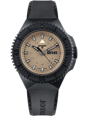 Traser H3 109861 P69 Black-Stealth Sand Mens Watch 46mm 20ATM - Image 1 of 4