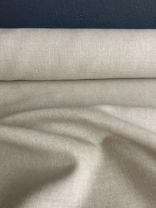 Heavyweight Natural Linen from The Fabric Store New Zealand — 60" Wide By The Yd - Picture 1 of 14