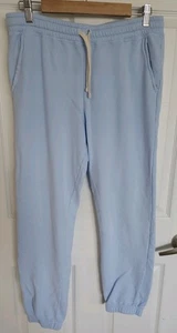 Comfort Colors Unisex Lighweight Cotton Sweatpant Size Medium Light Blue Pockets - Picture 1 of 7