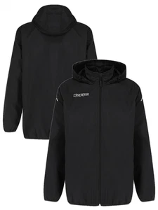 Kappa Men's Martio Jacket (Size 2XL) Black Full Zip Training Jacket - New - Picture 1 of 3