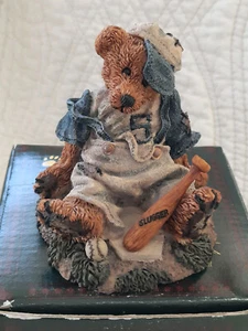 Boyds Bearstone #2218 Homer on the Plate - 3rd Edition - Canadian - Picture 1 of 3
