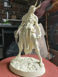 Unpainted Resin Red Boy Game Figure H 31.5cm Collectible Statue In Stock - Picture 1 of 4