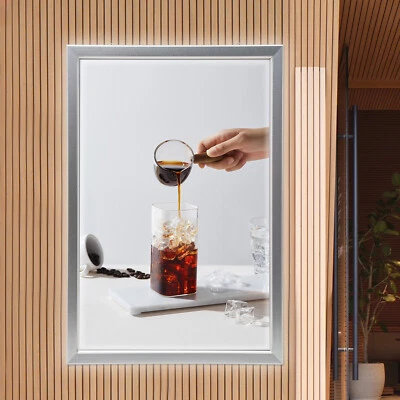 NEW LED Backlit Movie Poster Art Picture Frame Light Box Advertising Display - Image 1 of 4