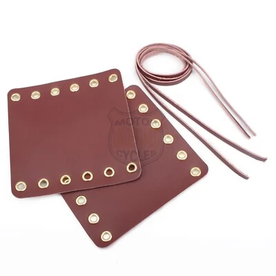 Empuñaduras universales para manillar de motocicleta cubierta de cuero envolturas de cubierta del acelerador  Foto 1 de 4