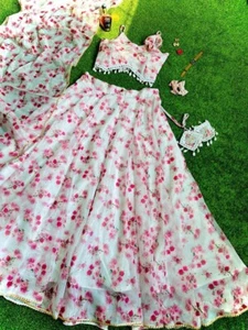 Diseñador Lehenga Listo Hecho Lengha Choli Indio Boda Fiesta Novia Bollywood L - Imagen 1 de 9