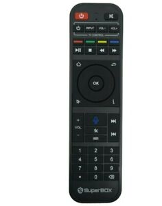 Original SuperBox Bluetooth Remote Control - S3Pro, Elite + & Elite 2 - (Voice)