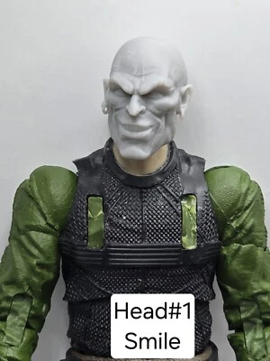 3d Print BAT VILLIAN VICTOR HEAD #1  1:10 7"  Select DC Multiverse SCALE - Image 1 of 2