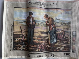 Creations Margot de Paris L'ANGELUS #2105 Vintage Needlepoint Canvas France - Picture 1 of 5