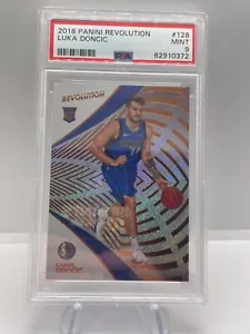 2018-19 Panini Revolution Luka Doncic #128 PSA 9 MINT Rookie RC - Picture 1 of 2