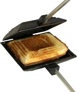 Gusseisen Herd - Vorgewürzte Kuchen Eisen Sandwich Maker mit Hitzebeständigkeit, Rem - Bild 1 von 15