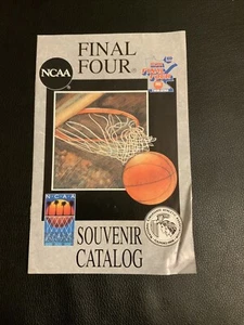 1992 NCAA TWIN CITIES FINAL FOUR CATÁLOGO DE RECUERDOS DE BALONCESTO #233 - Imagen 1 de 6