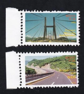 Mexico 1993 Mescala Bridge & Highway of the Sun, MNH set sc#1845-1846 - Picture 1 of 1