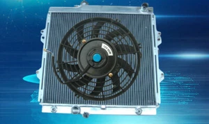 For Toyota Hilux RZN149R RZN169R RZN174 97-05 2.7L 98 99 Aluminum Radiator+FAN - Picture 1 of 5