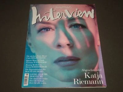2013 MAY INTERVIEW GERMAN MAGAZINE - KATJA RIEMANN COVER - O 8294 - Image 1 of 2
