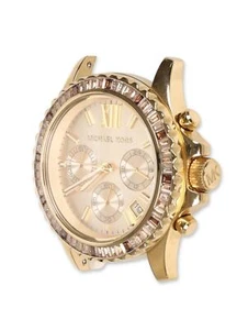 Michael Kors 302638 Everest Light Champagne Dial Gold-tone *Head Only - Picture 1 of 3