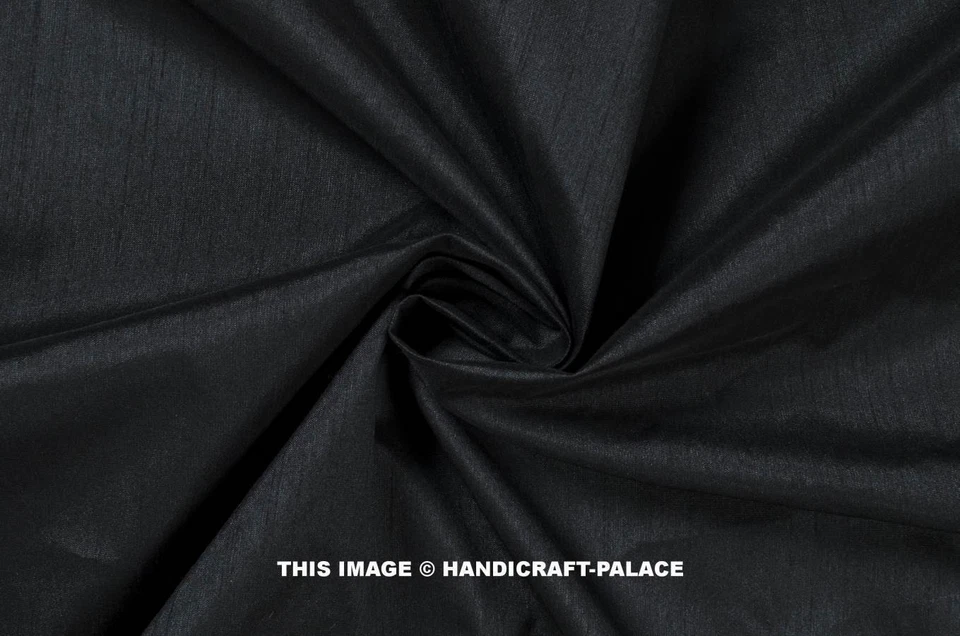 Tela lisa de forro de seda Dupioni 100 % material de seda sintética forro de vestido por yarda Foto 1 de 1