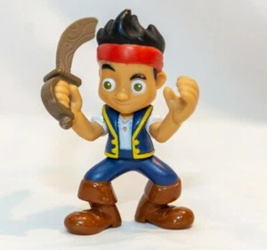 Disney's Jake And The Neverland Pirate Action Figure With Sword & Boots Red Band - Picture 1 of 7