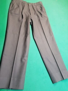 Tai Pan Row Mens Tailored Linen Dress Pants Size S W80cm L97cm R33cm Pockets Zip - Picture 1 of 5