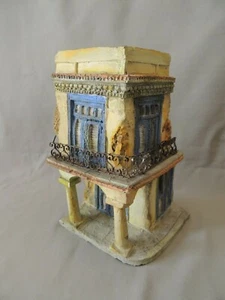 Collectible ceramic decorative old Greek mansion hand made lore Tozaal - Picture 1 of 12