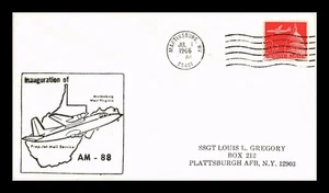 DR JIM STAMPS US COVER FIRST FLIGHT AIR MAIL AM 88 MARTINSBURG WEST VIRGINIA - Picture 1 of 2