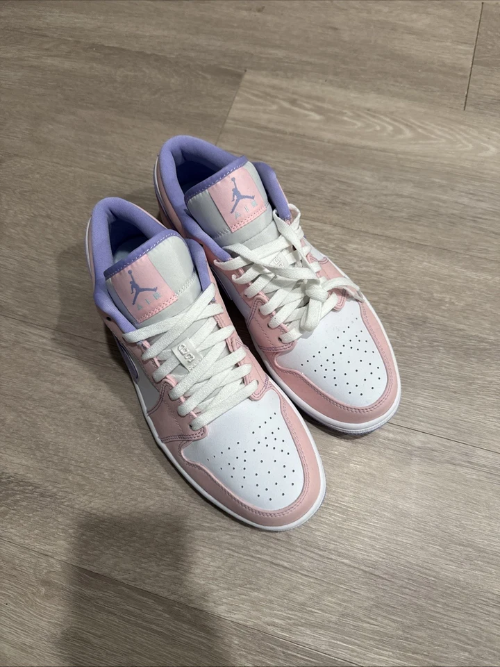 Air Jordan 1 Low SE púrpura blanco, nuevo nunca usado Foto 1 de 4