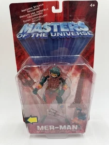 2001 Mattel Masters of the Universe MER-MAN Figure #54917 NEW IN PACKAGE - Picture 1 of 8