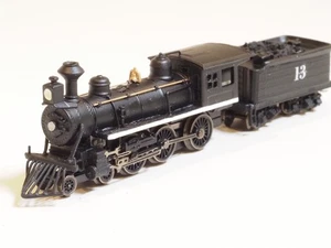 Brass Z-scale Westmodel 30032 American Early Era Steam Locomotive + tender, NEW - Picture 1 of 6